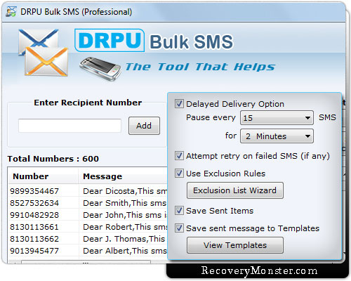 Bulk Messaging Software