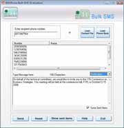 PC to Mobile Text Messaging Software Screenshot