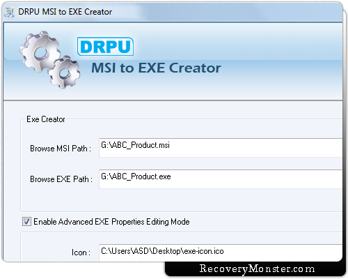 MSI to EXE Maker