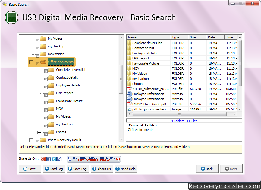 USB Digital Media Data Recovery Software USB Digital Media Data Recovery Software