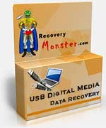 USB Digital Media Data Recovery Software 