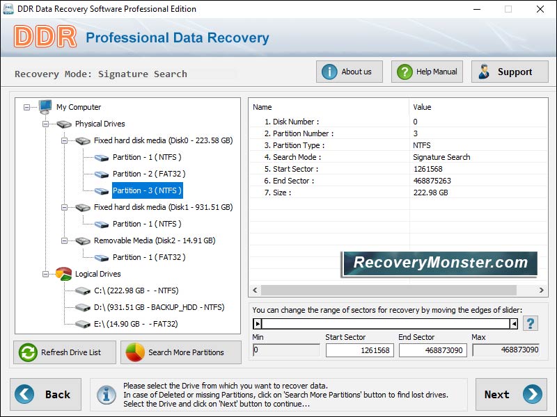 Screenshot of Download Best Data Recovery Software