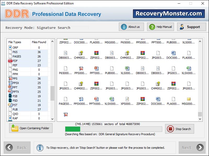 Screenshot of Best Data Recovery Downloads