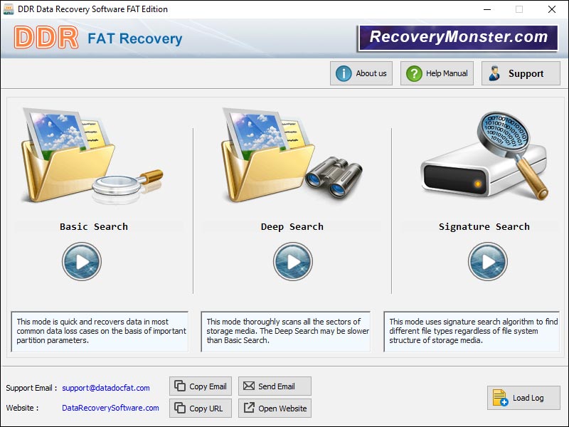 Screenshot of Corrupt Partition Recovery 4.8.3.1