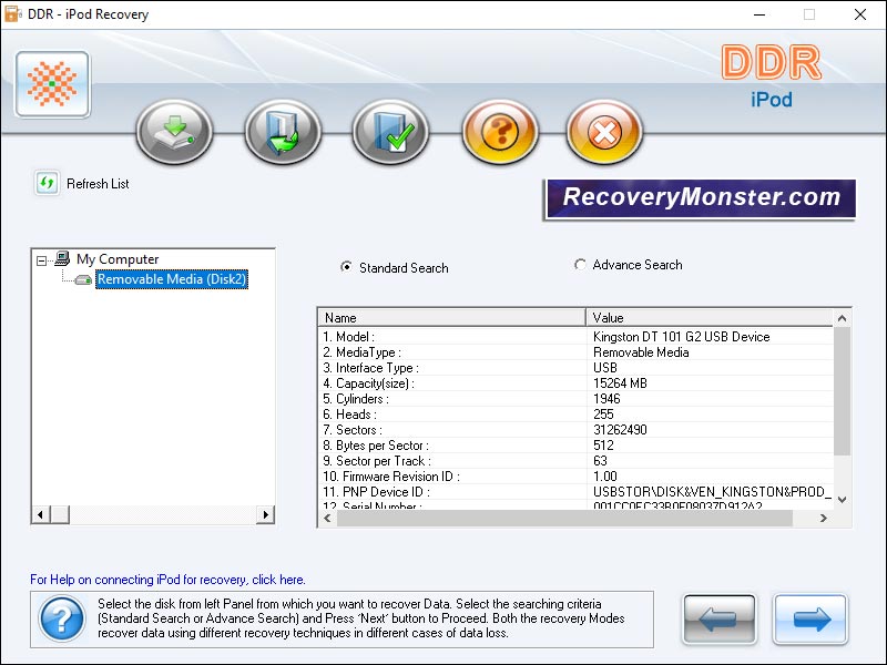 iPod File Salvage Utility