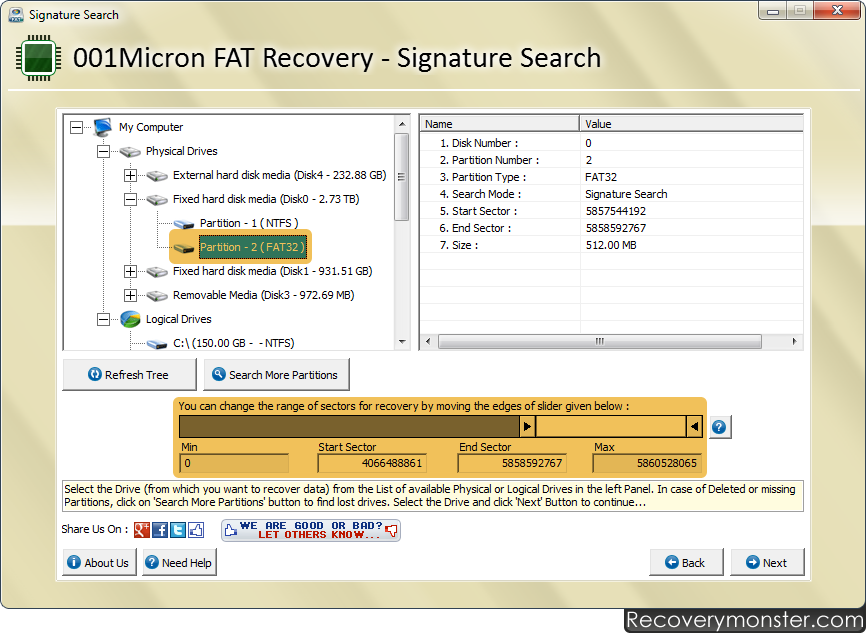 001Micron FAT Data Recovery Software
