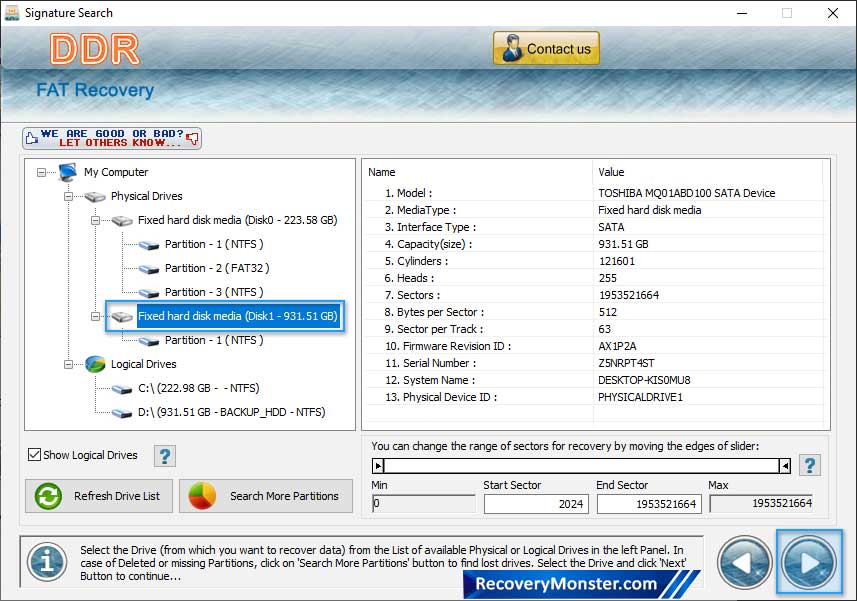 FAT Data Recovery Software