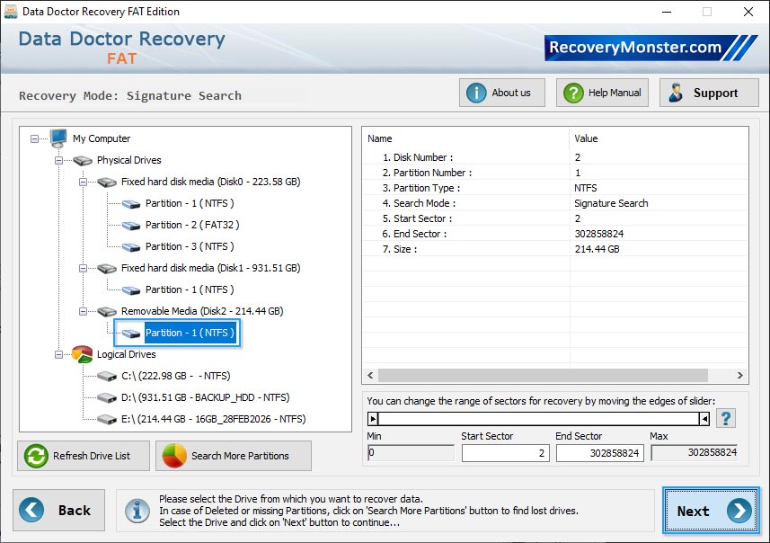 FAT Data Recovery Software