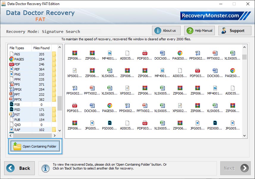 FAT Data Recovery Software