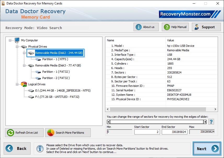 Memory Card Data Recovery