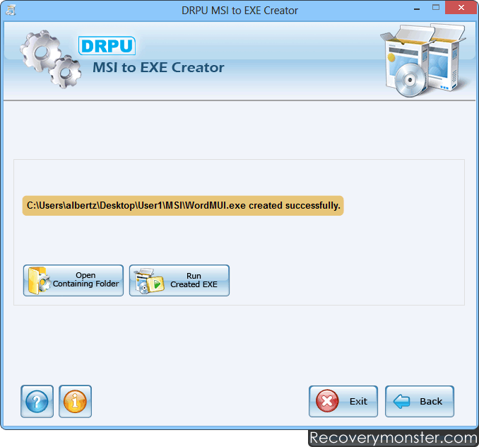 MSI to EXE Creator Software 