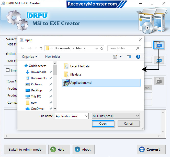 MSI to EXE Creator Software