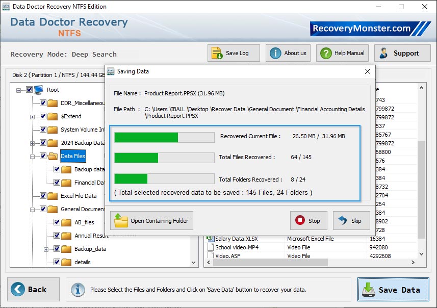 NTFS Data Recovery Software 