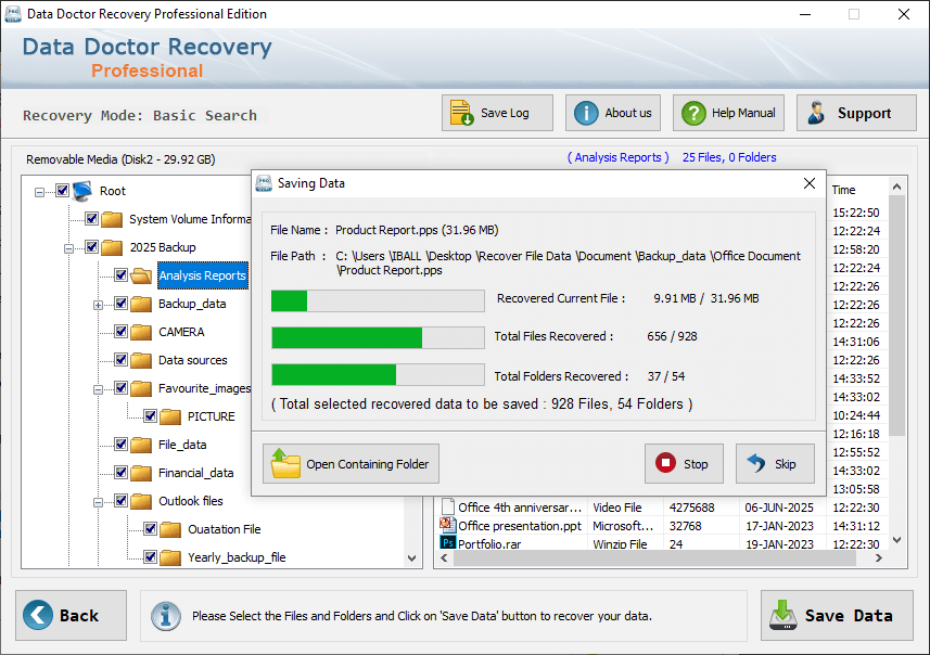 Professional Data Recovery