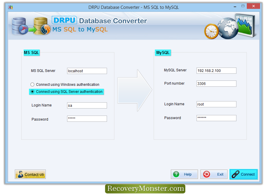 Convert MSSQL to MySQL Database