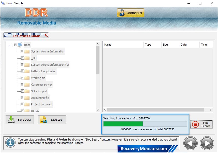 scanned Drive