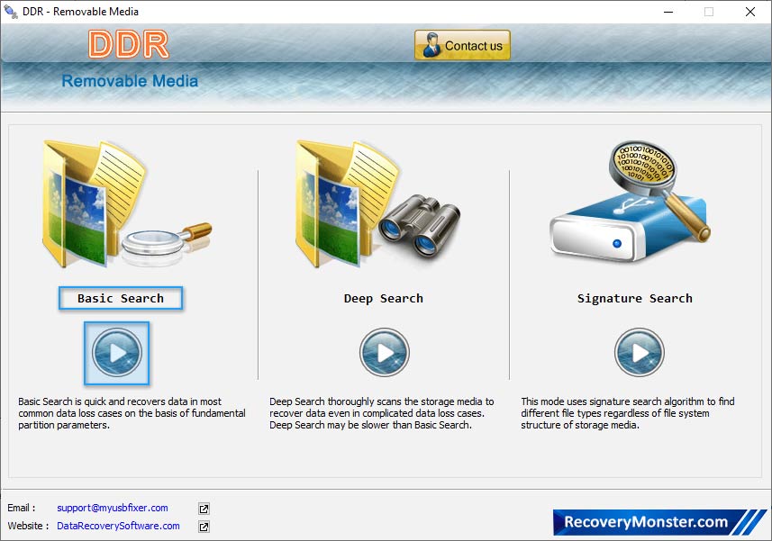 001Micron USB Digital Media Data Recovery Software