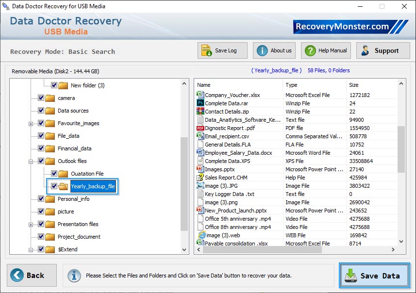  USB Digital Media Data Recovery 