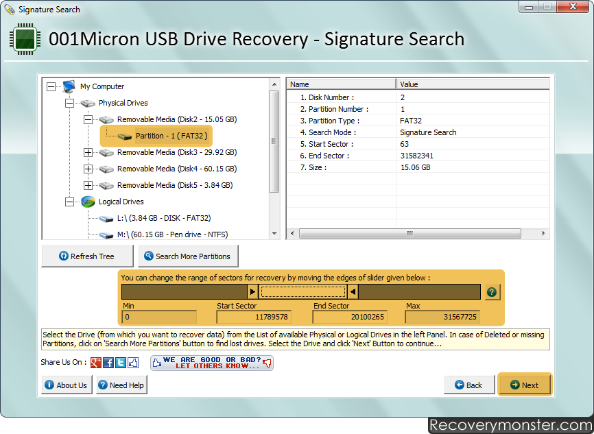 001Micron USB Drive Data Recovery Software