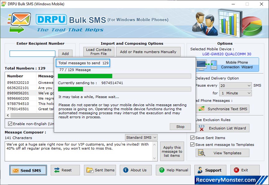 Import and Composing Options